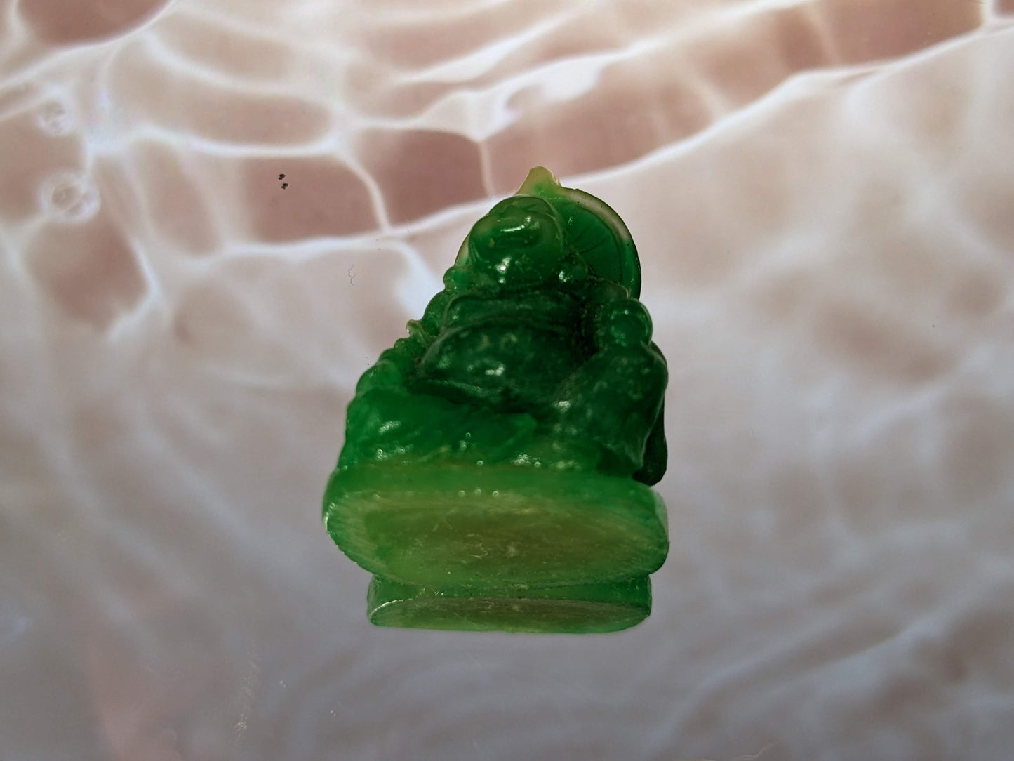 Green Stone Buddha