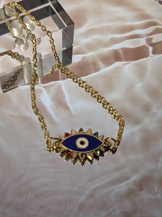 Evil Eye Stones Necklace