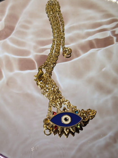 Evil Eye Stones Necklace