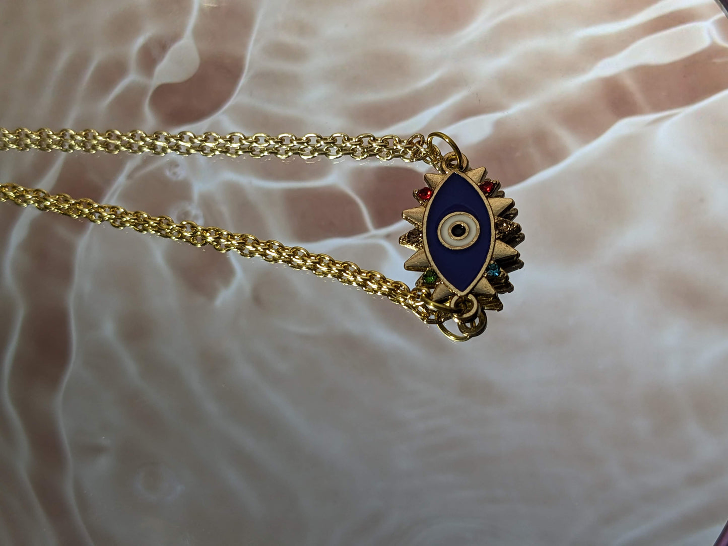 Evil Eye Stones Necklace