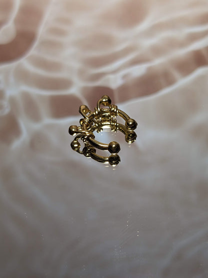 Gold Nose Cuff