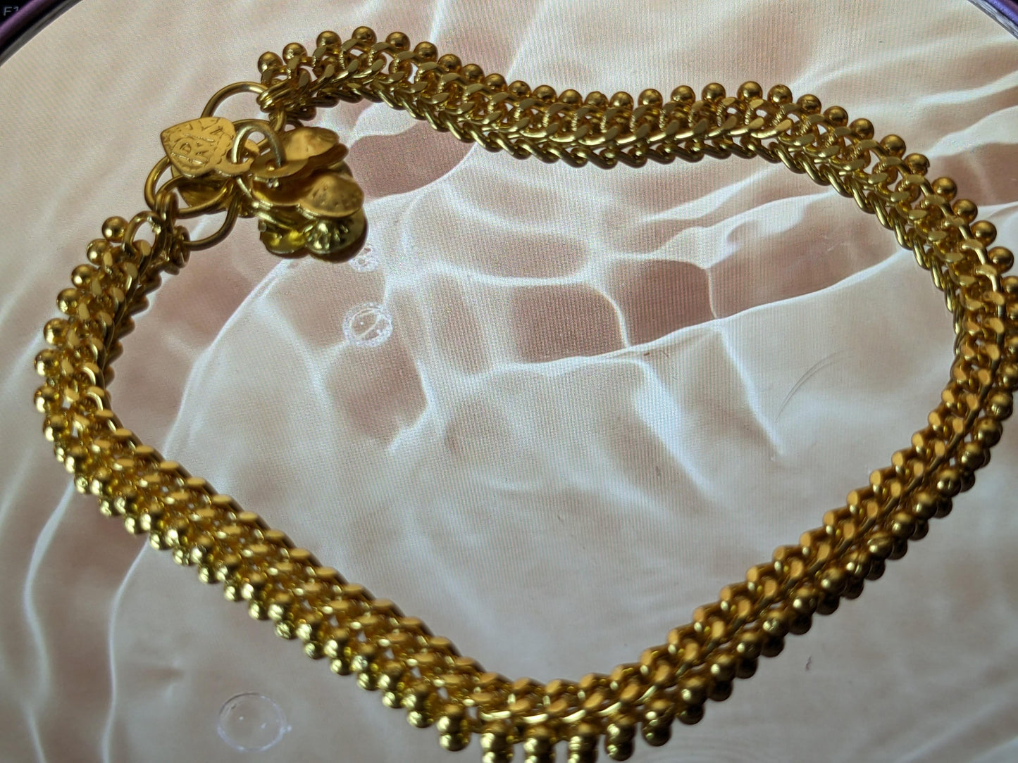 Gold Simple Anklet