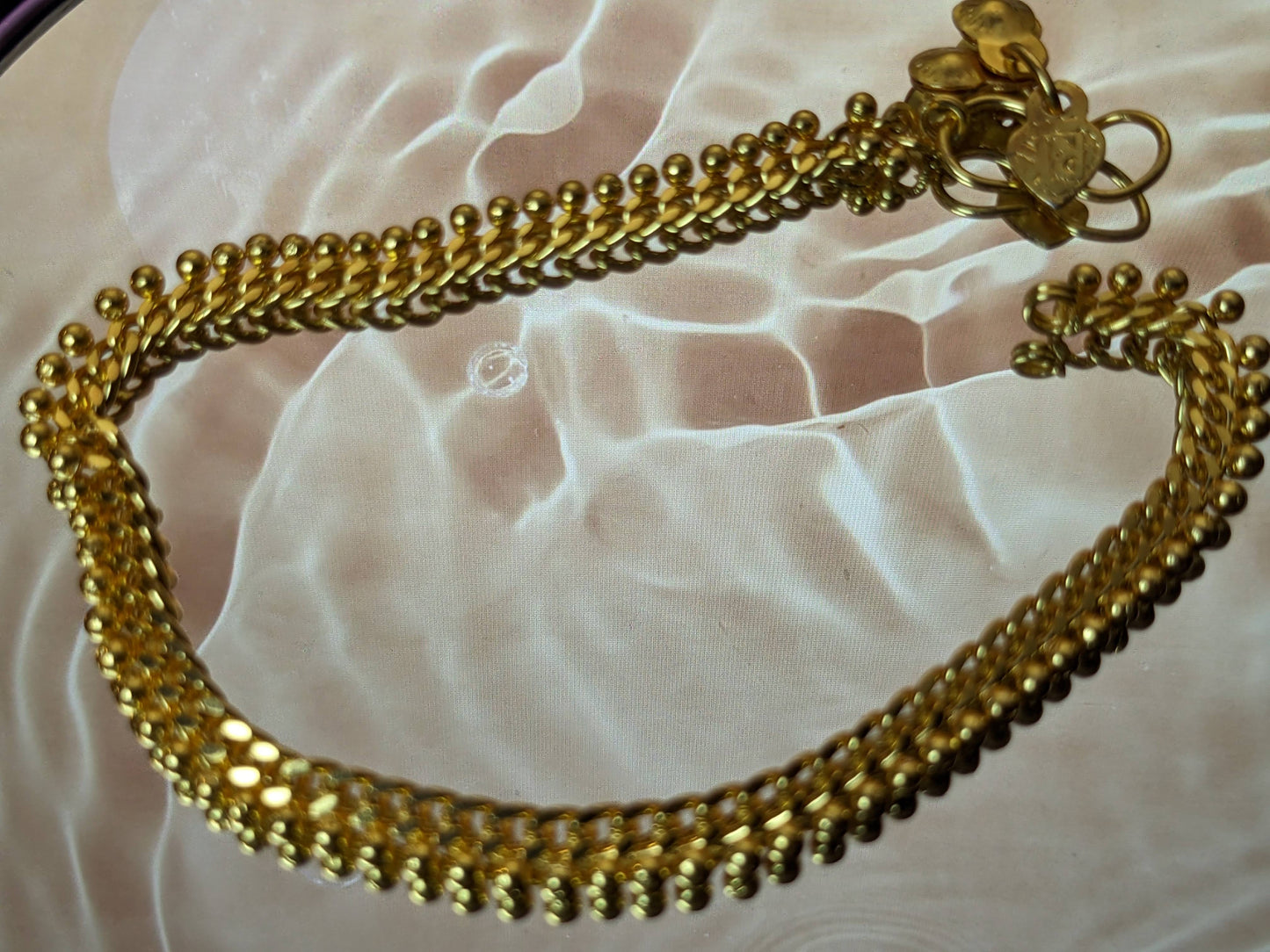 Gold Simple Anklet