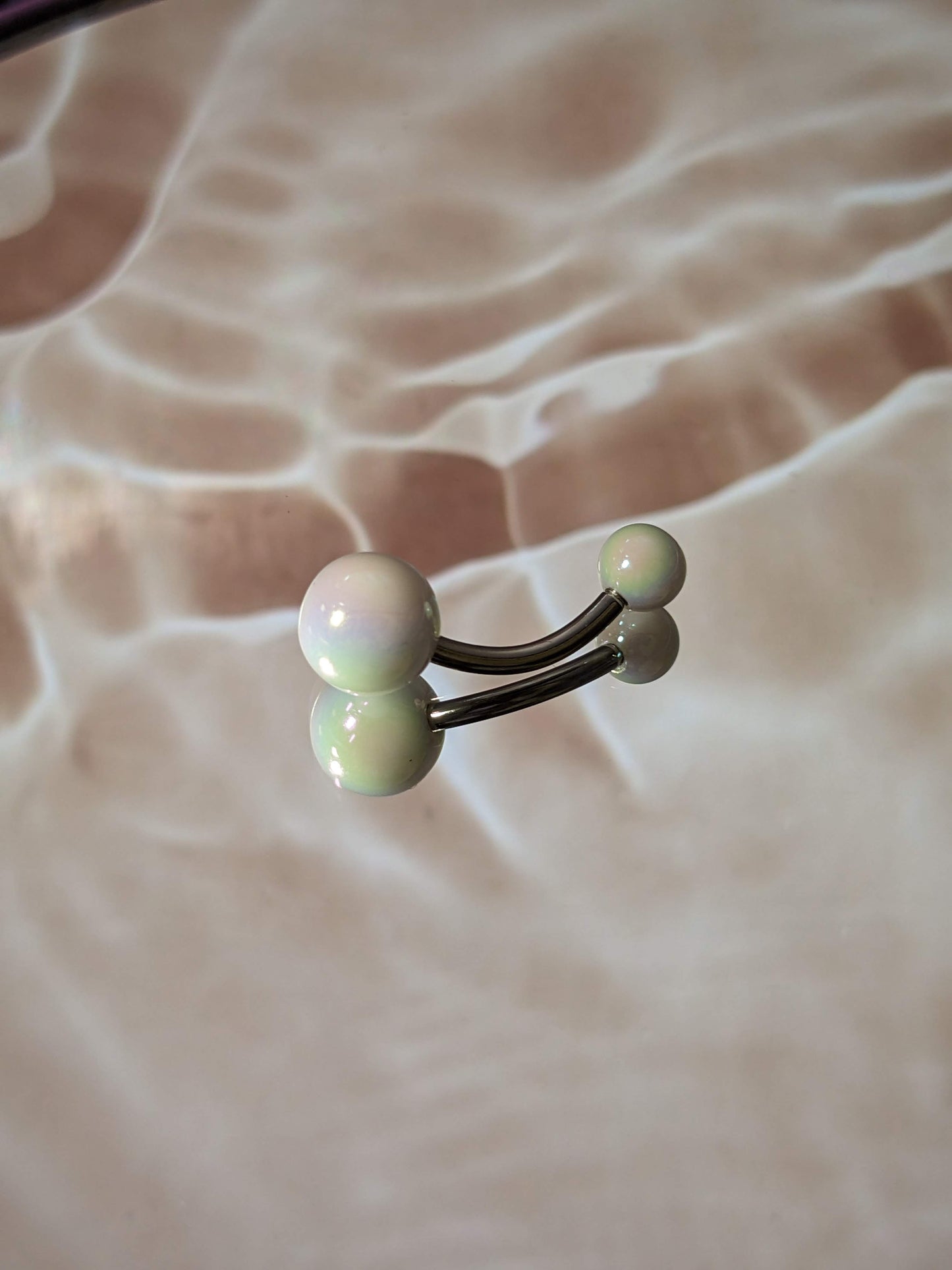 Iridescent Belly Ring