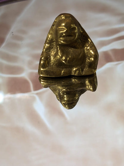 Gold Laughing Buddha Mini