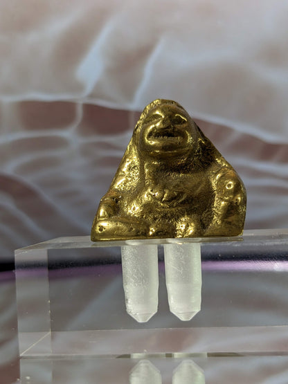 Gold Laughing Buddha Mini