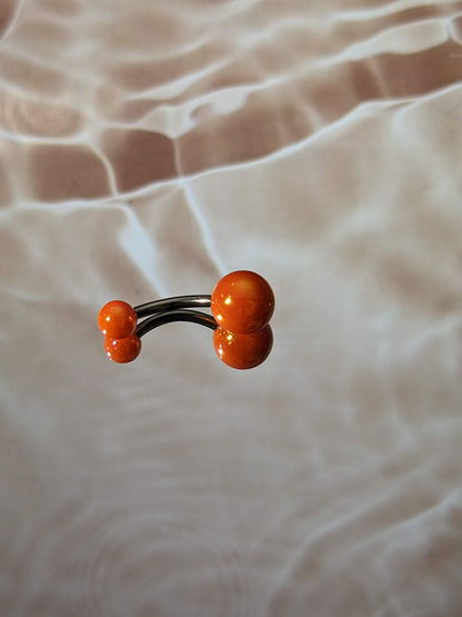 Orange Belly Ring