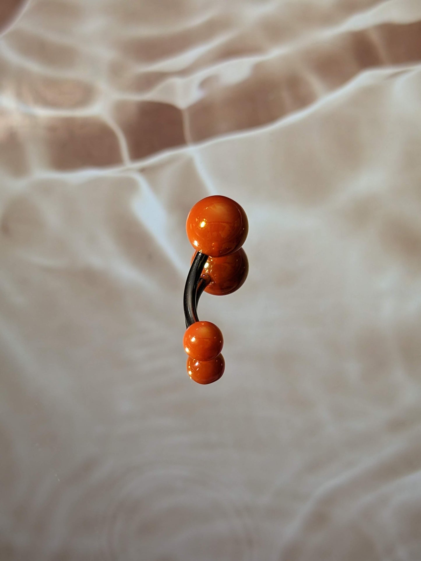 Orange Belly Ring