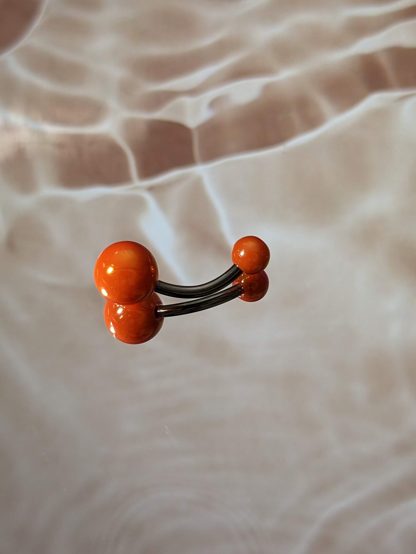 Orange Belly Ring