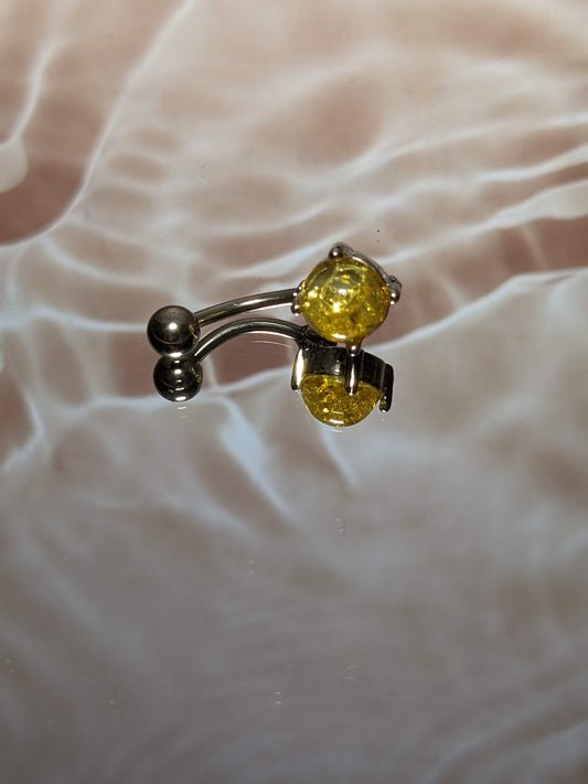 Belly Ring Yellow