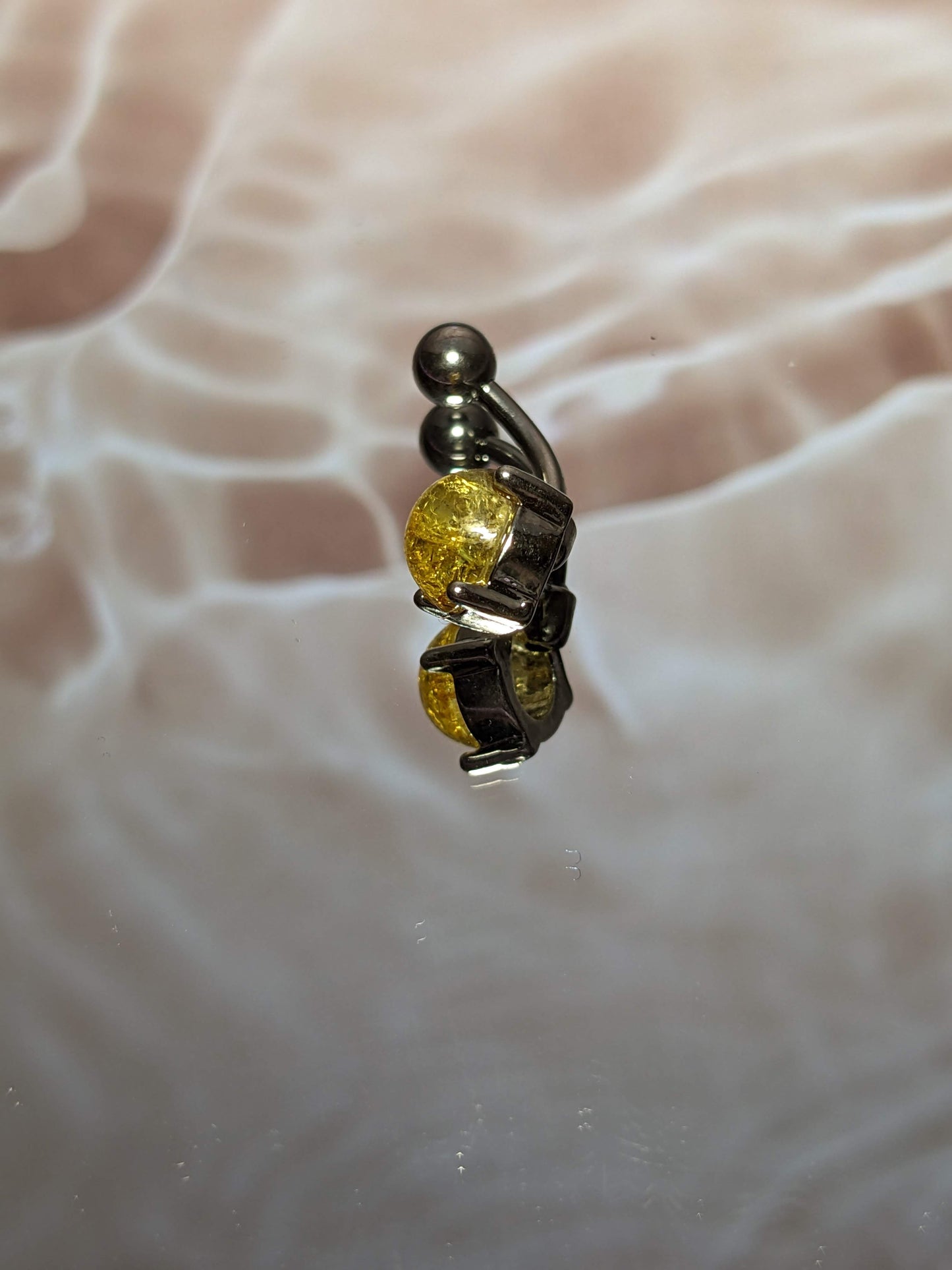 Belly Ring Yellow