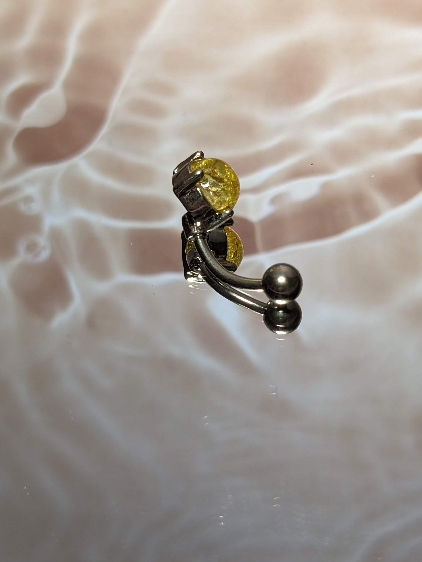 Belly Ring Yellow