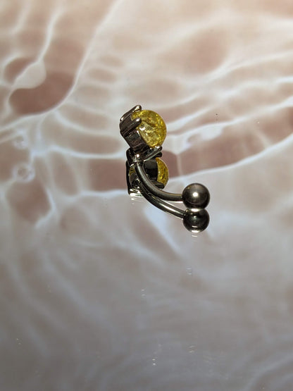 Belly Ring Yellow