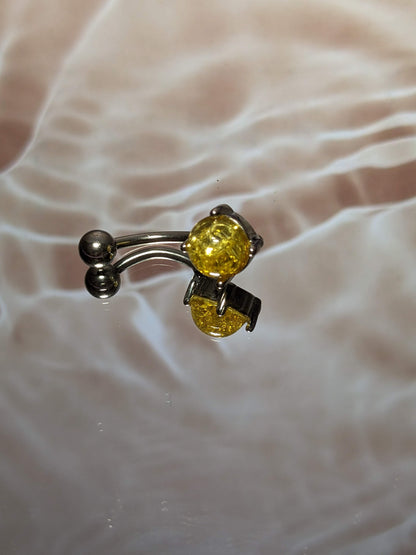 Belly Ring Yellow