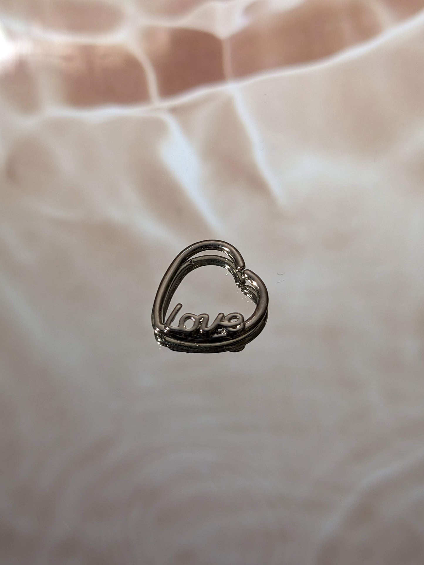 Silver Heart Love Septum