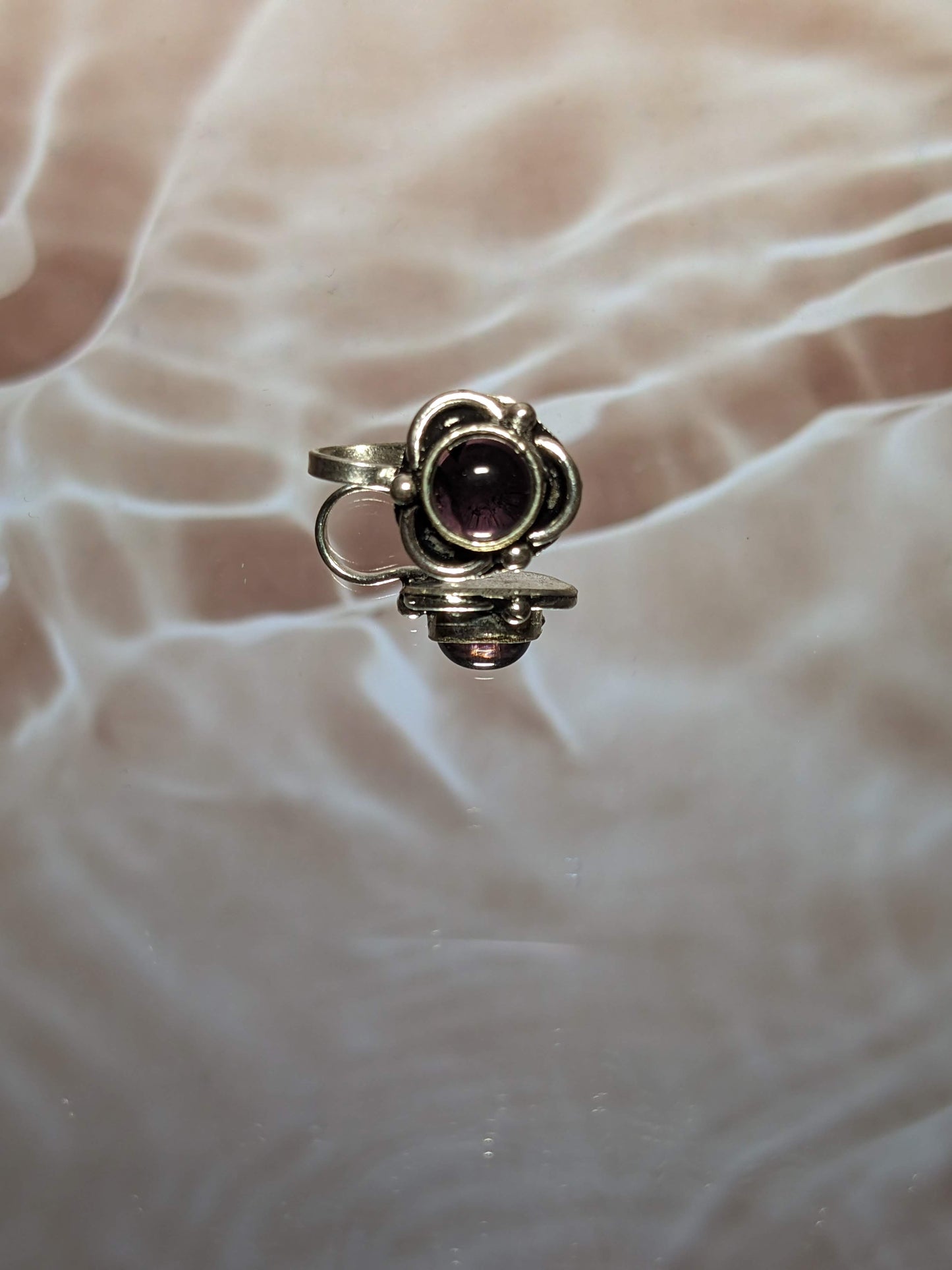 Silver Nose Cuff Plum