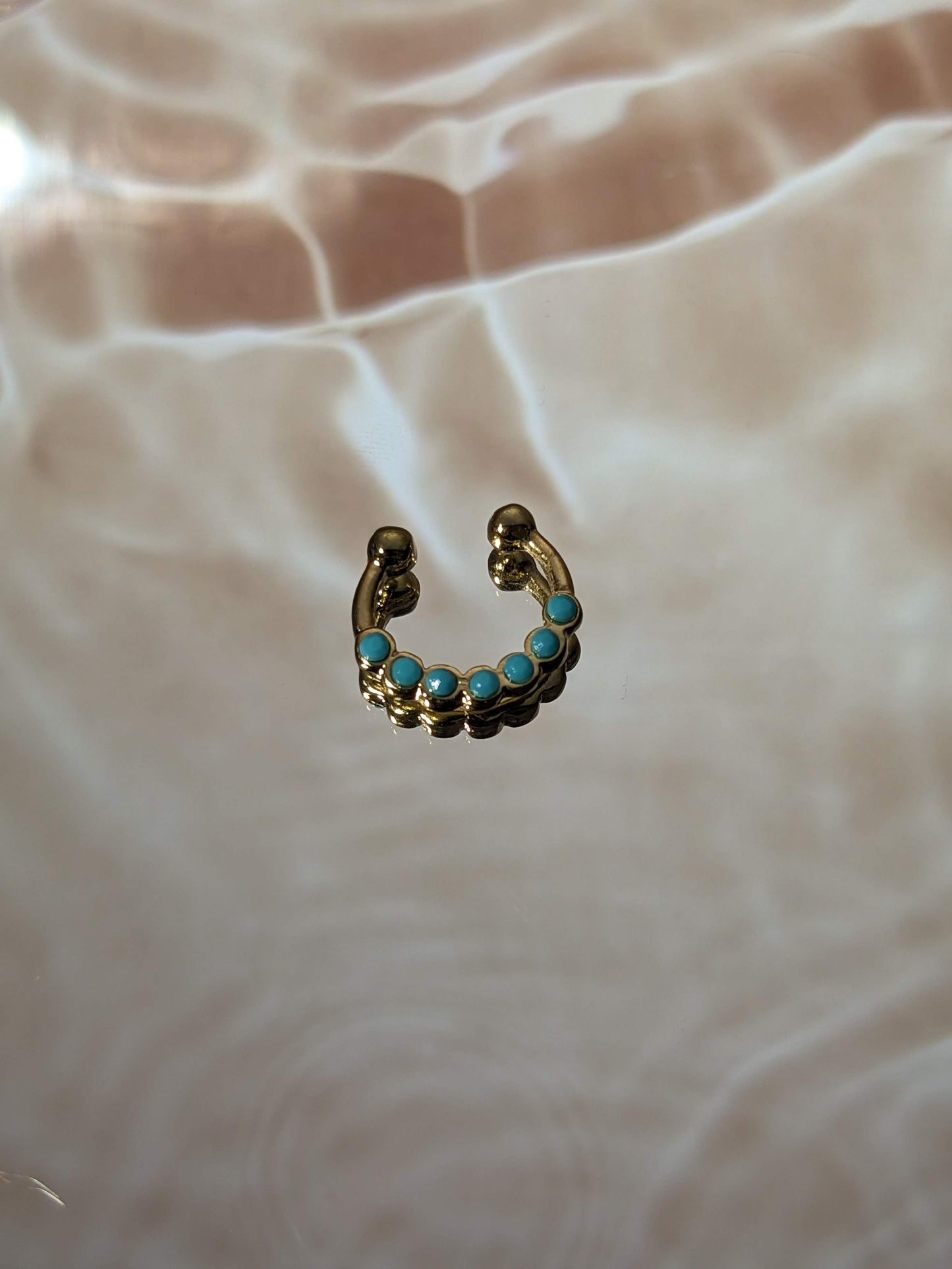 Silver Teal Septum