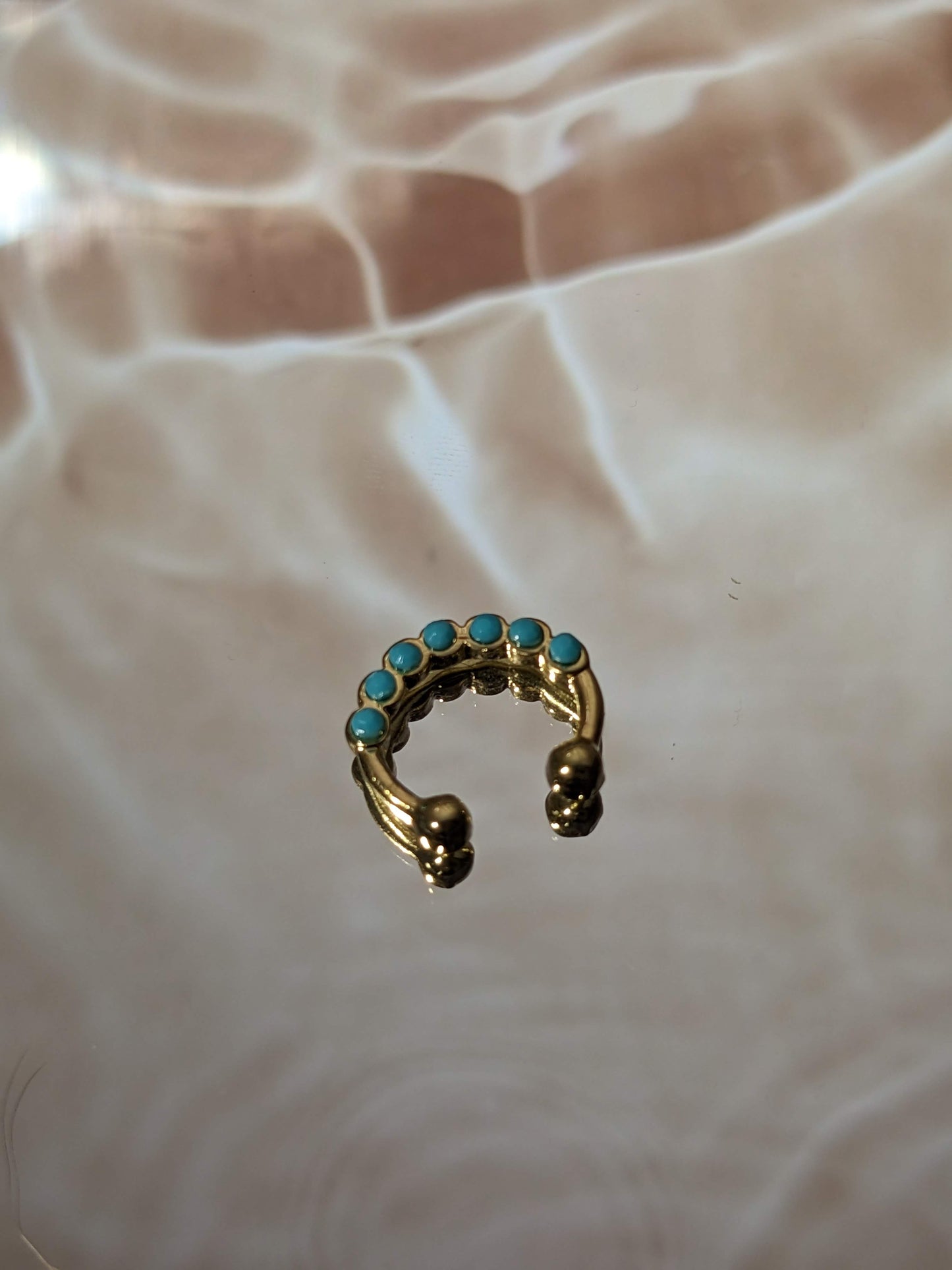 Silver Teal Septum