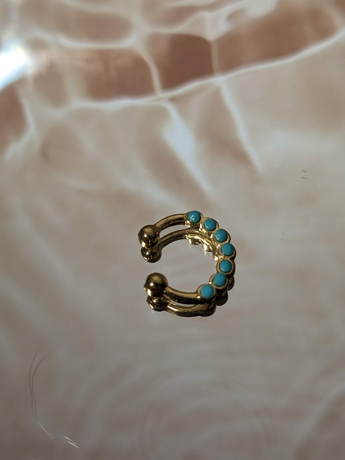 Silver Teal Septum