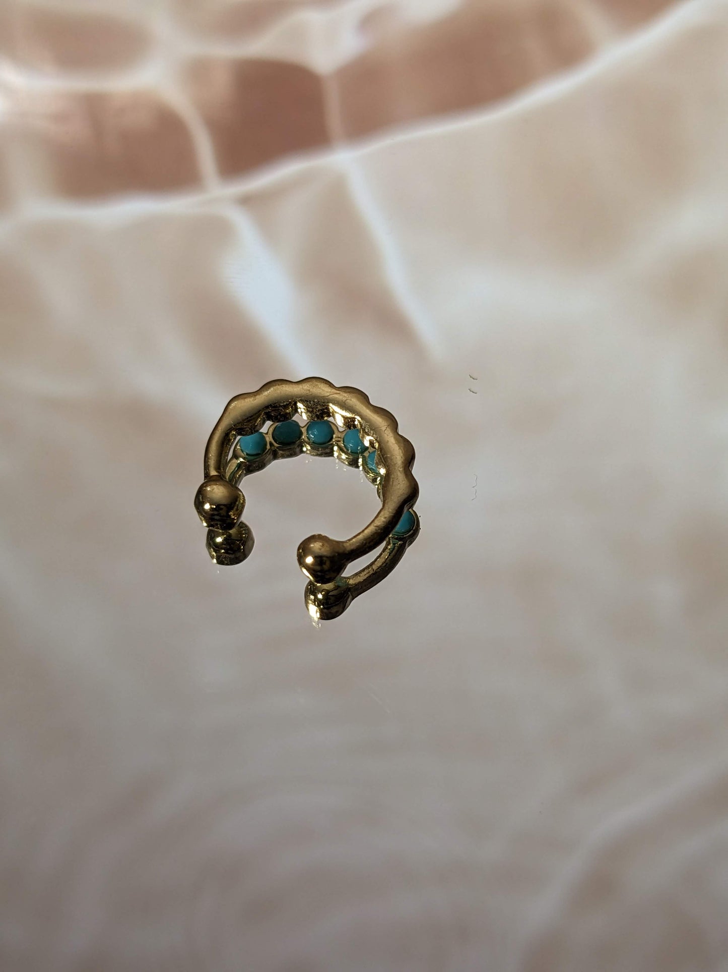 Silver Teal Septum