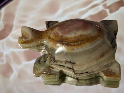 Green Onyx Turtle