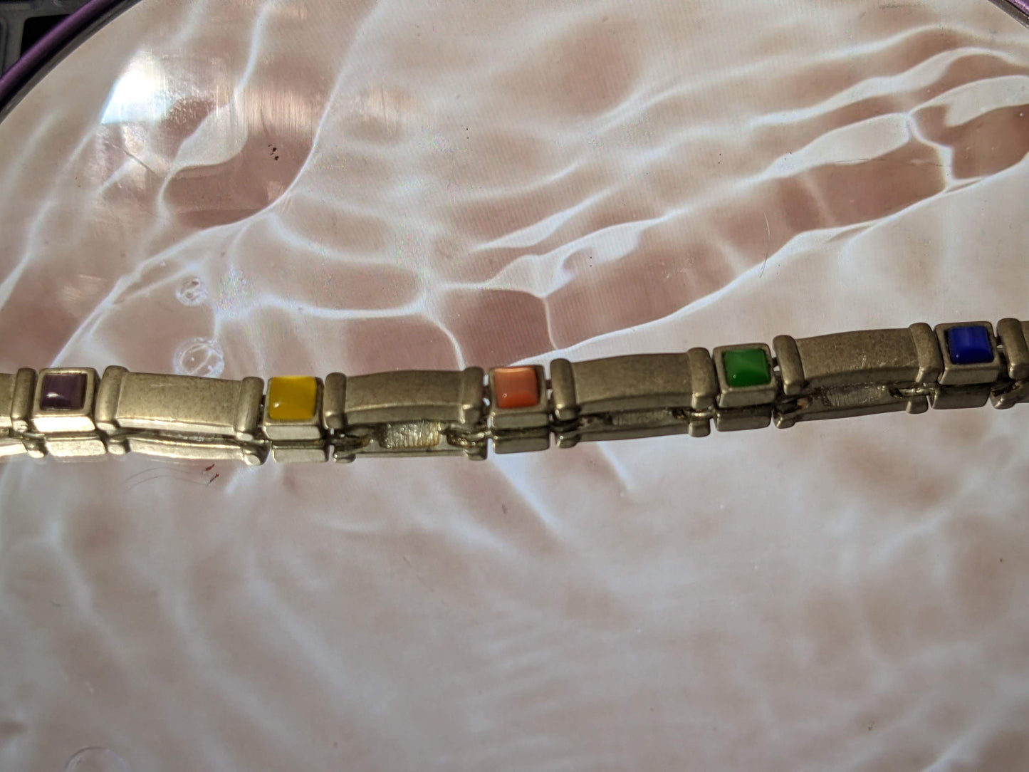 Vintage Rainbow Bracelet